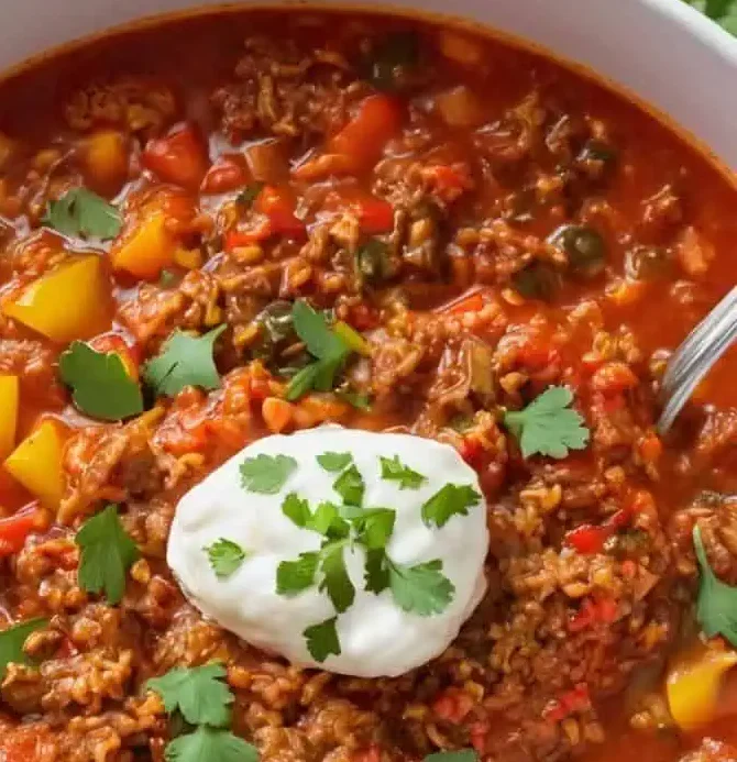 Stuffed Pepper Soup