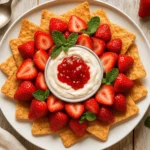 Strawberry Cheesecake Nachos