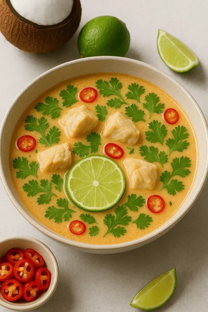 Coconut Lime Fish Soup (2)