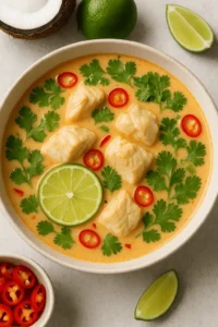Coconut Lime Fish Soup